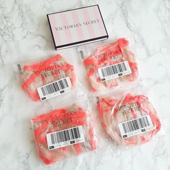 Nwt Victorias Secret Dream Angels Heart Embroidery Keyhole Cheekini Panty - Picture 8 of 9